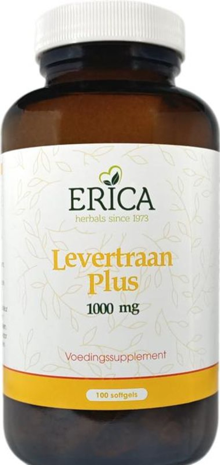 ERICA Vitamin D In E | Cod Liver Oil Plus 100 Sg