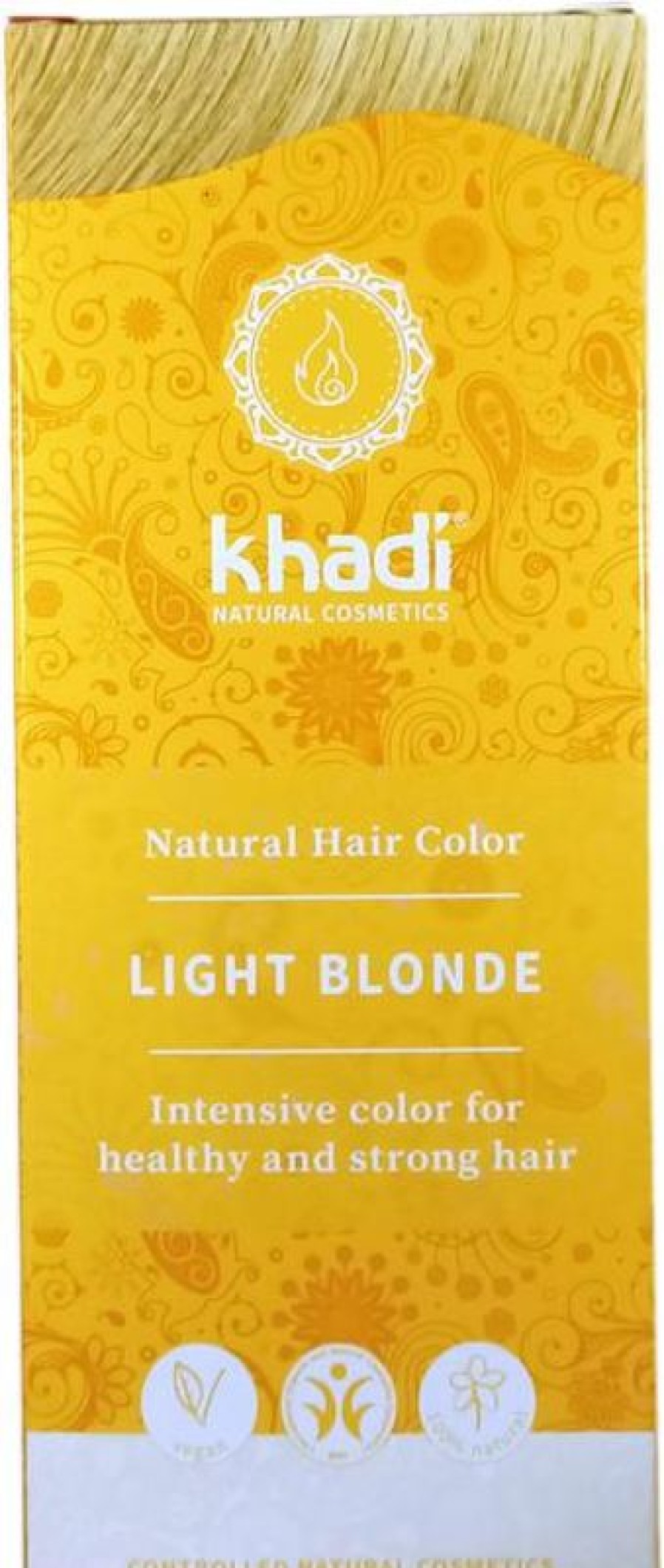 KHADI Hair ing | Natural-Haircolor Light Blonde 100 Grams