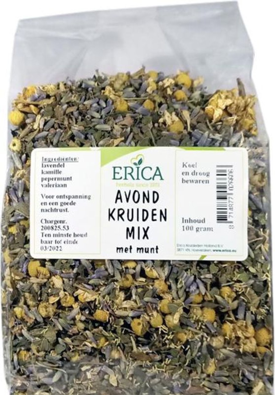 ERICA Herbal mix tea | Evening Herb Mix With Mint 100 G