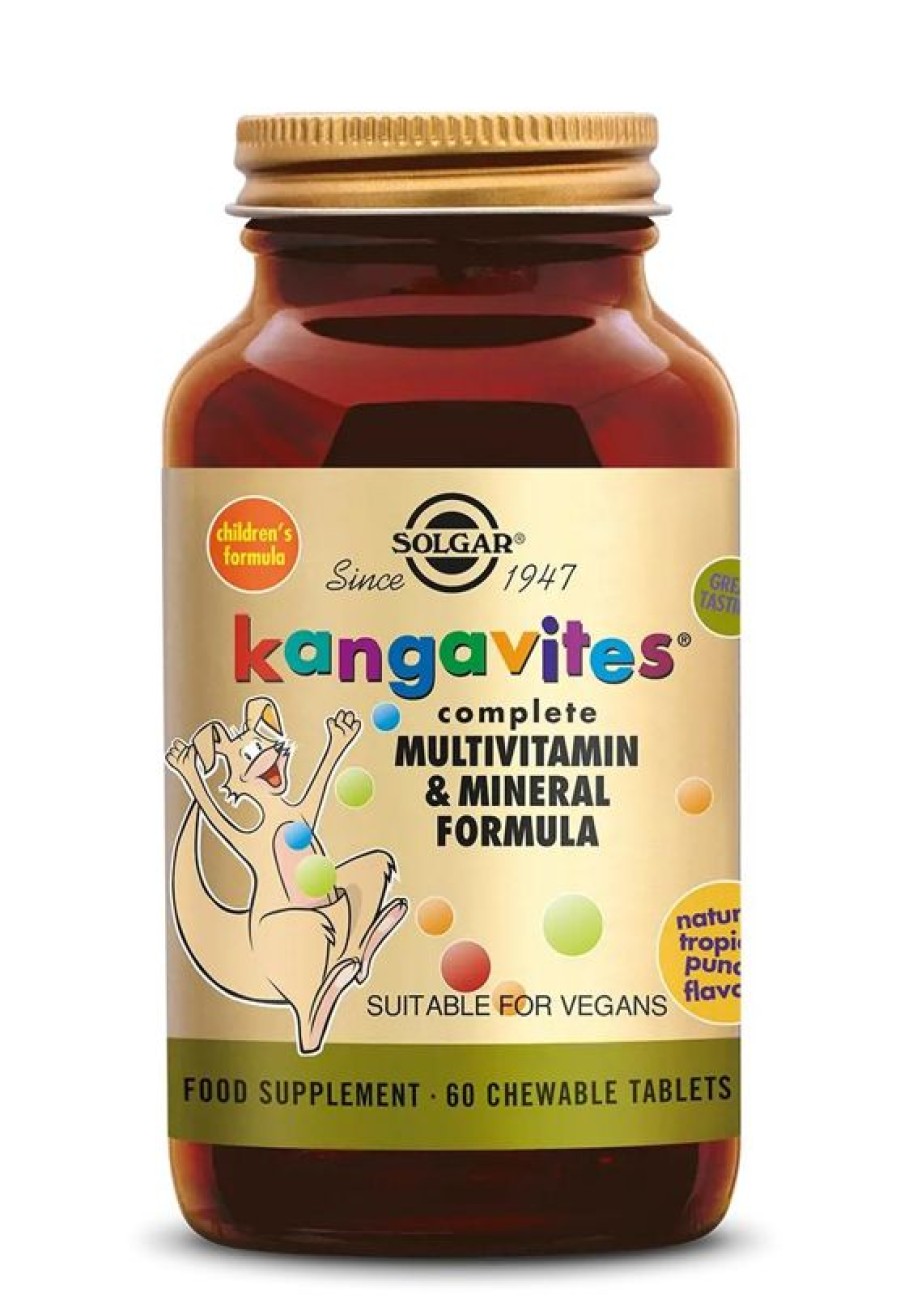 SOLGAR Children | Solgar Kangavites Tropical Punch 120 Kauwta