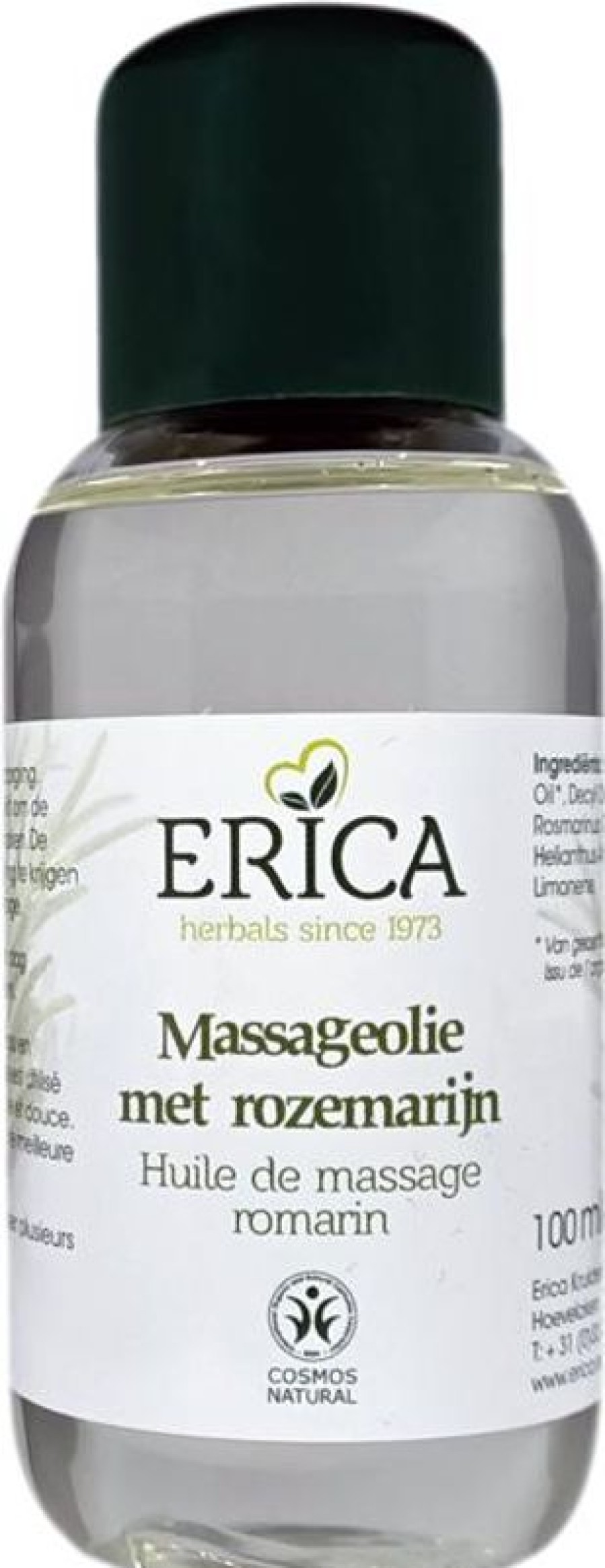 ERICA Massage | Massage Oil with Rosemary 100 ml