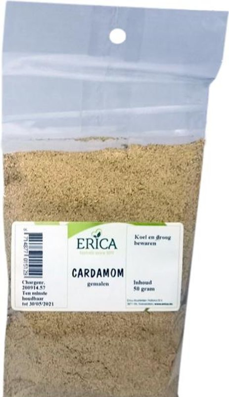 ERICA Spice Bags | Cardamom Ground 50 G