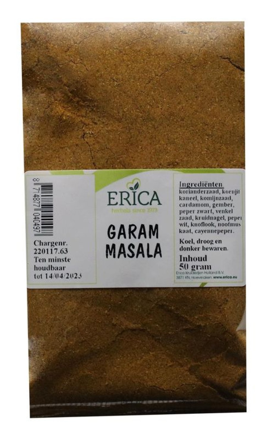 ERICA Herb mixes | Garam Massala 50 G