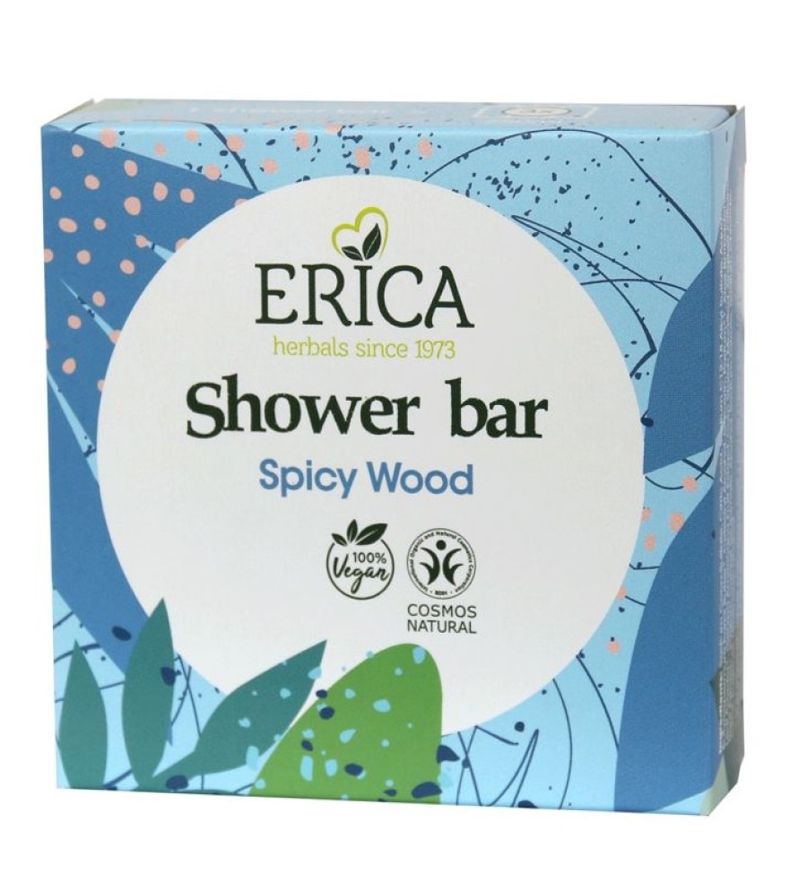 ERICA Vegan Care | Shower Bar Spicy Wood