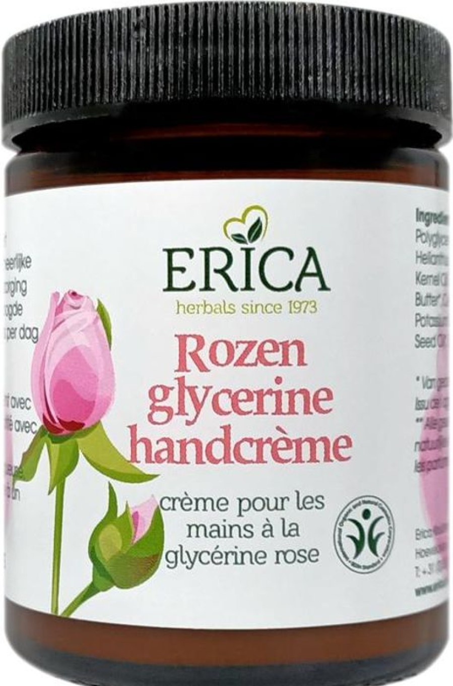 ERICA Hand cream | Rose-Glycerine Hand Cream 90 Ml