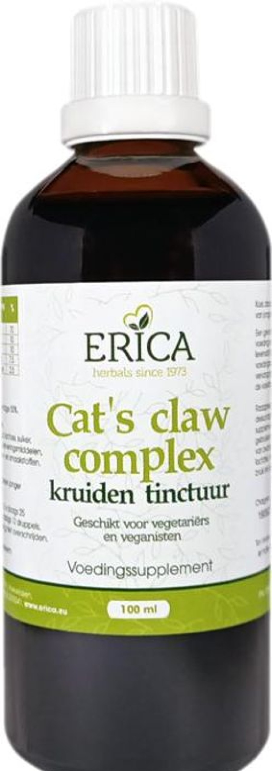 ERICA Throat, Nose, Ears | Cat'S Claw Herbal Drops 100 Ml