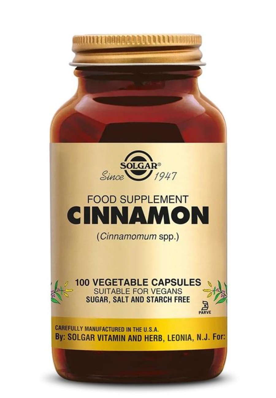 SOLGAR Digestion | Solgar Cinnamon Vegetable 100Cap