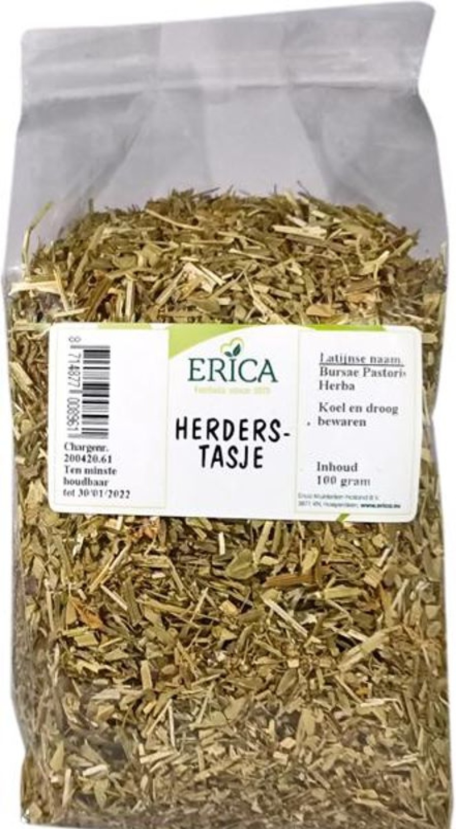 ERICA Herbal tea Single | Shepherd's purse 100 G