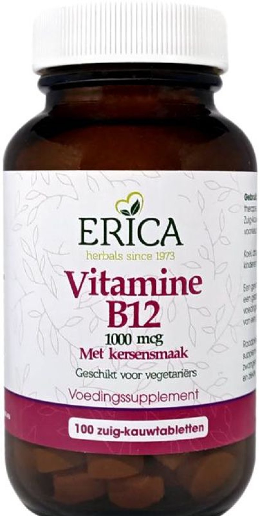 ERICA Seniors | Vitamin B12 1000 Mcg 100 Tabl Cyanocobalamin