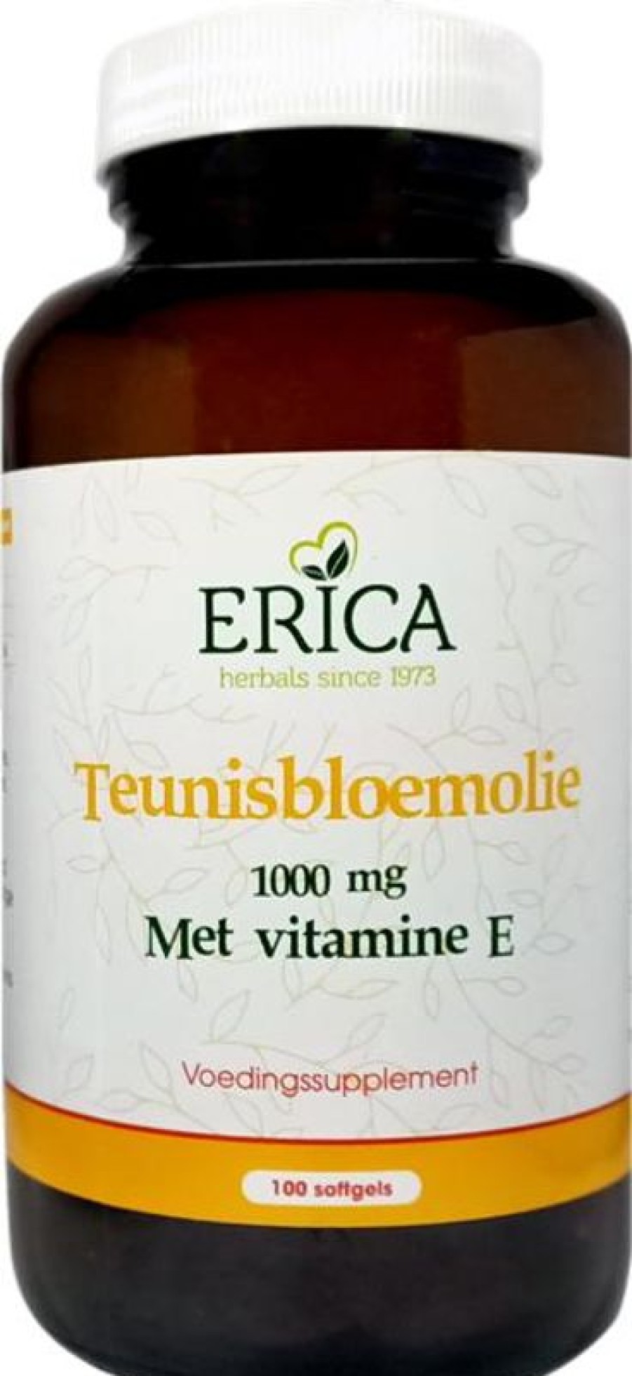 ERICA Omega Fatty Acids | Evening Primrose 1000Mg +Vit E 100 Softgels