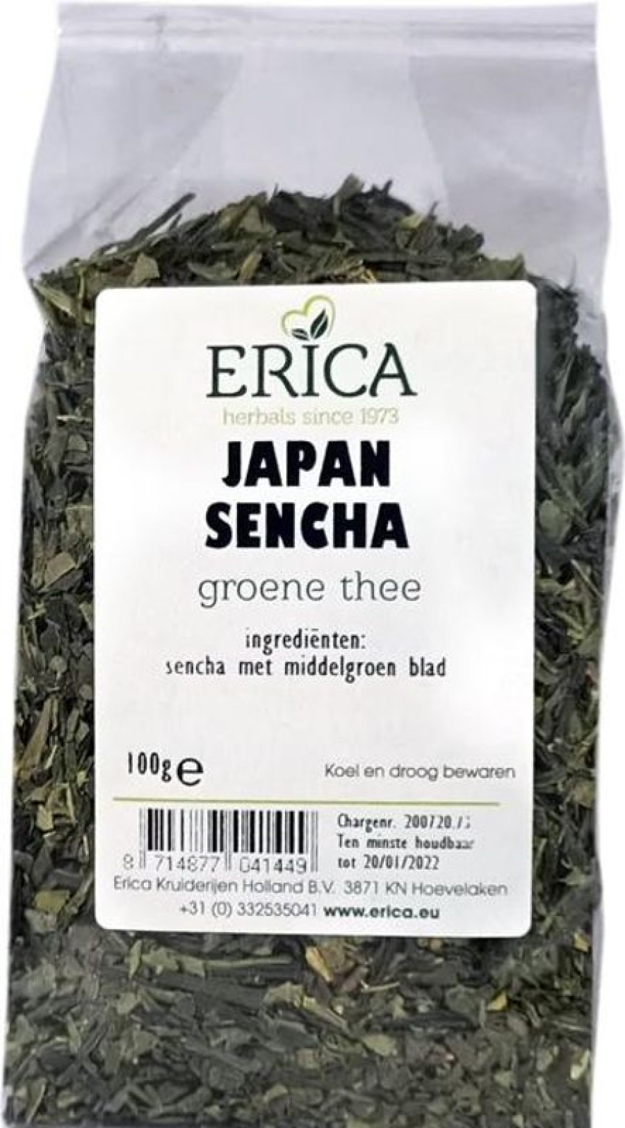 ERICA Green tea | Japan Sencha 100 G