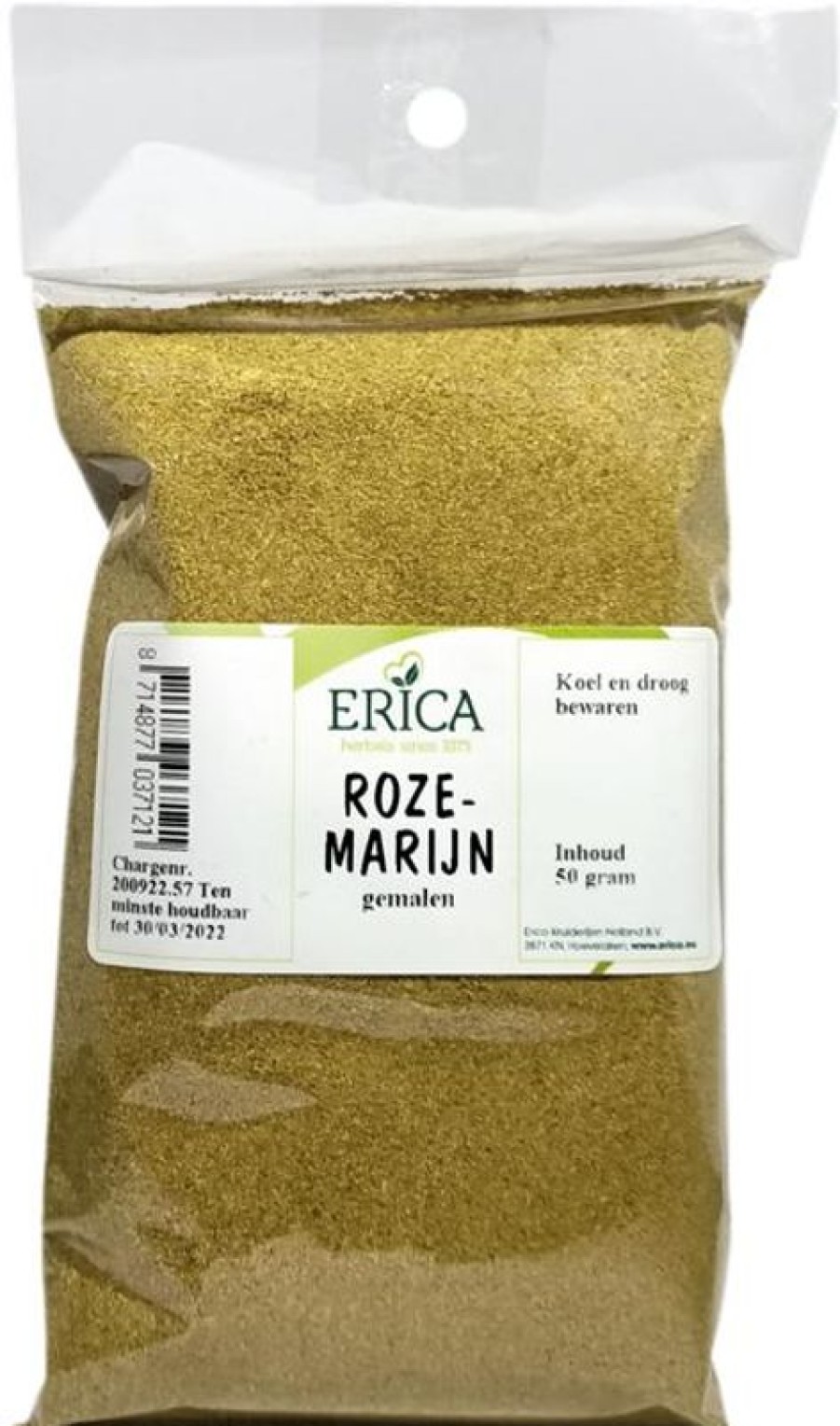 ERICA Spice Bags | Rosemary Ground 50 G