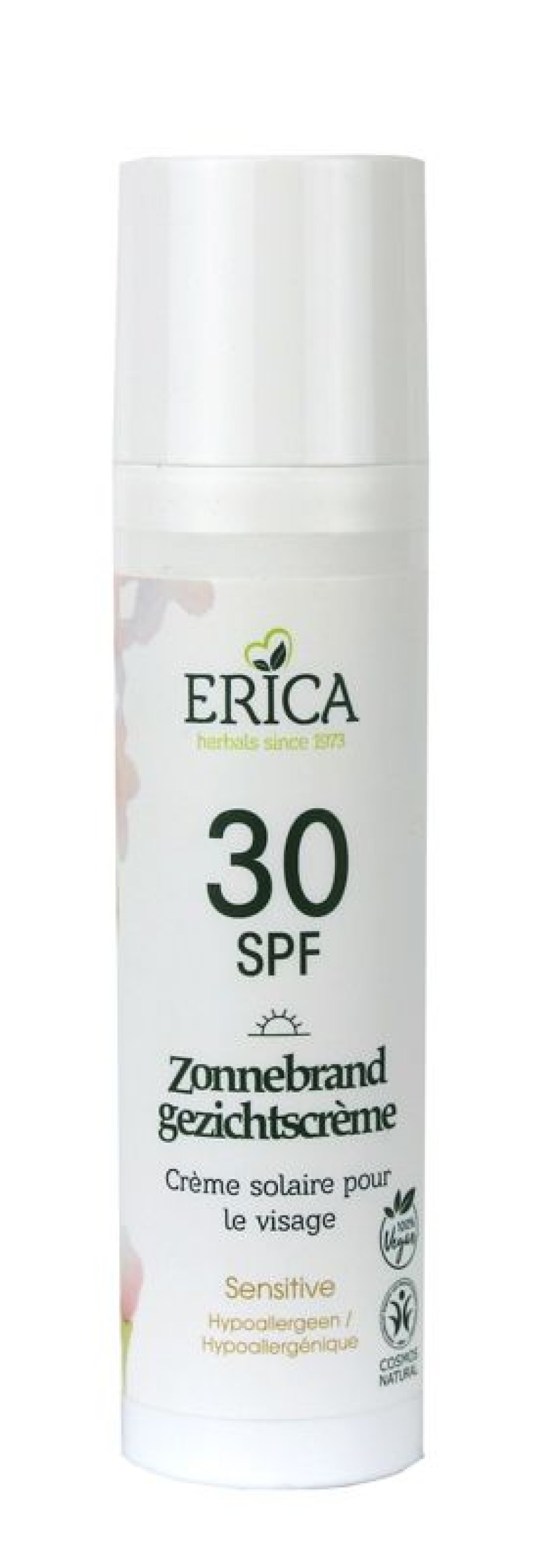 ERICA Sun protection | Sunscreen facial cream Sensitive Spf 30 75 Ml