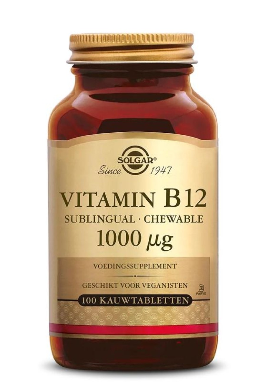 SOLGAR Vitamin B | Solgar Vitamin B-12 1000 And 100 Kauwtabletten