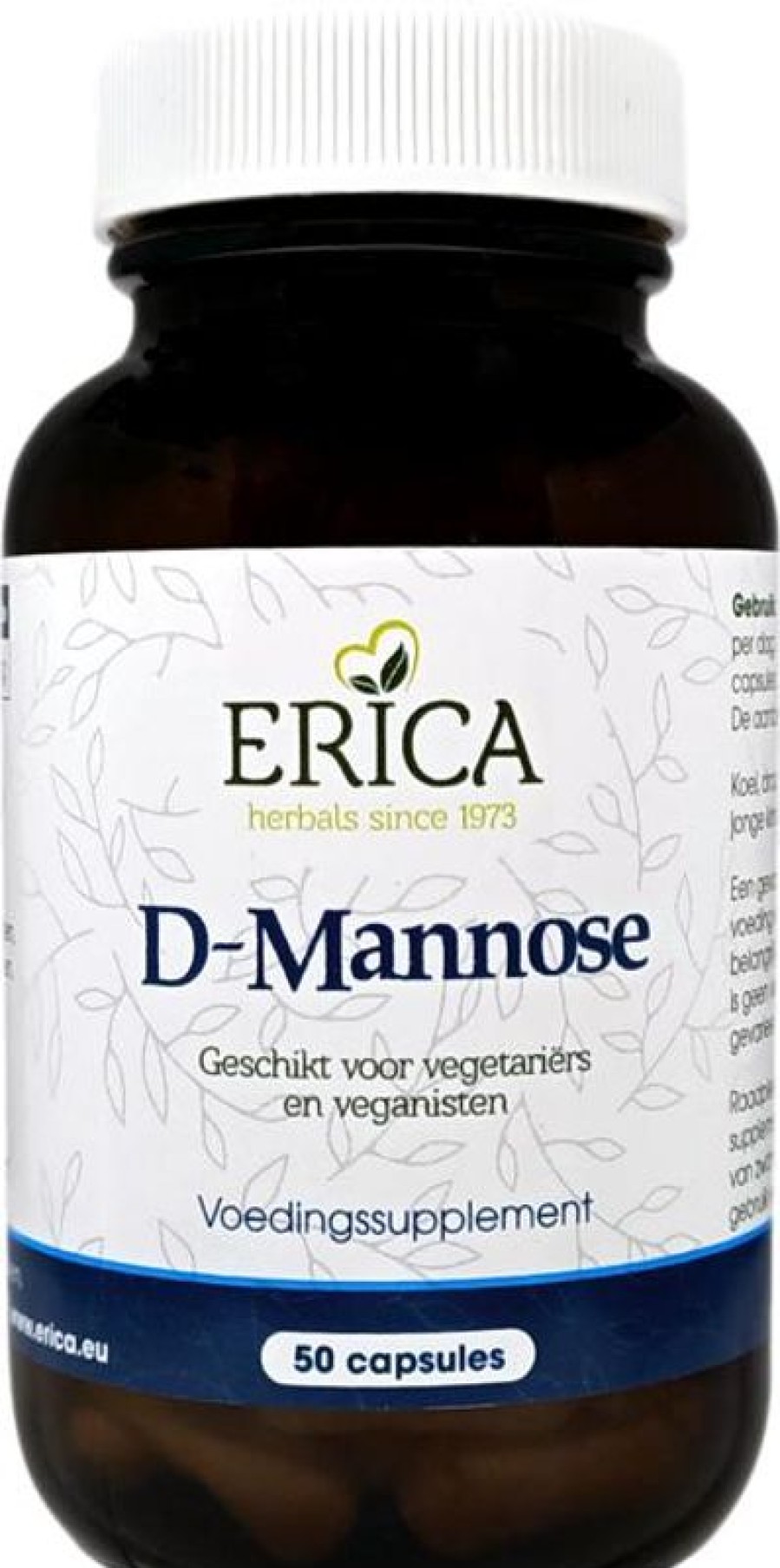 ERICA Urinary tract | D-Mannose Capsules 50 Caps, 600Mg