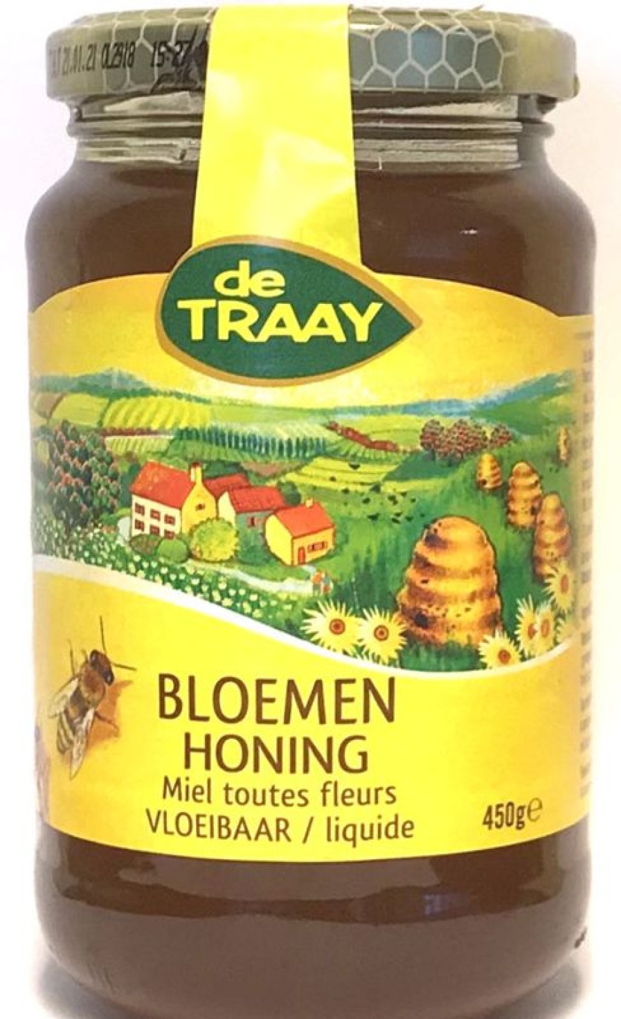 TRAAY Honey | De Traay Honey Flowers Liquid 350 Gr