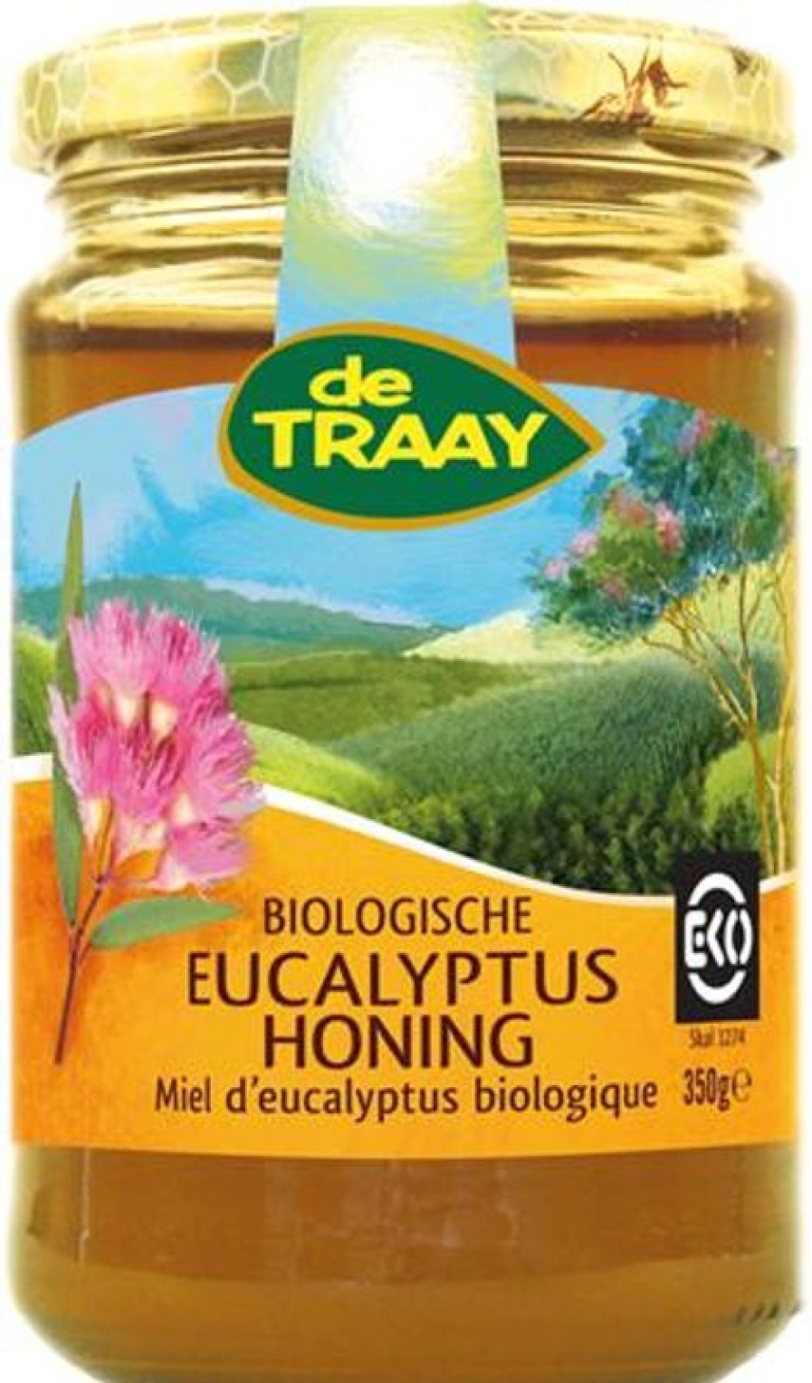 DE TRAAY Honey | De Traay Honey Eucalyptus 350 Grams