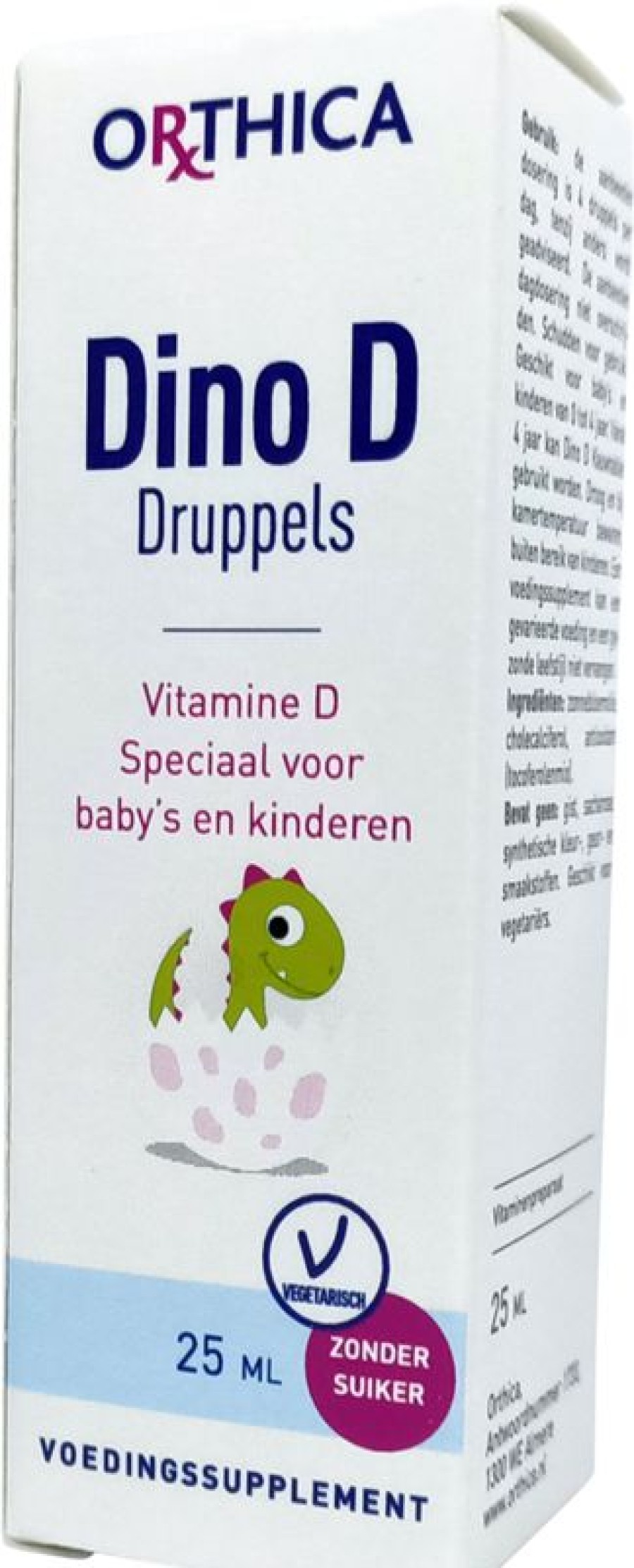 ORTHICA Vitamin D and E | Vitamin D Drops Dino 25 Ml