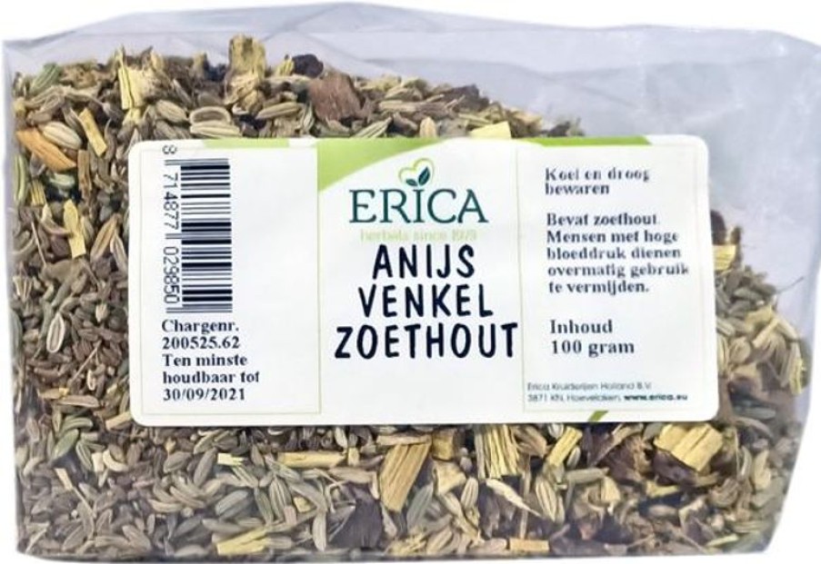 ERICA Herb mixes | Anise Fennel Licorice 100 G