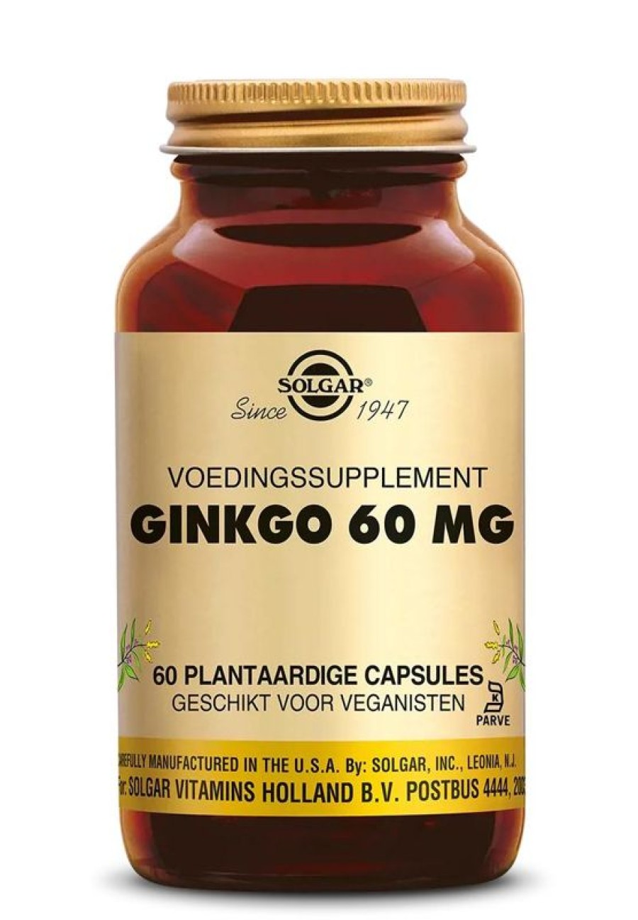 SOLGAR Memory And Concentration | Solgar Ginkgo 60 Mg Vegetable 60Cap