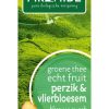 PIRAMIDE Fruit Tea | Green Tea Peach-Elderflower 20 Sachets