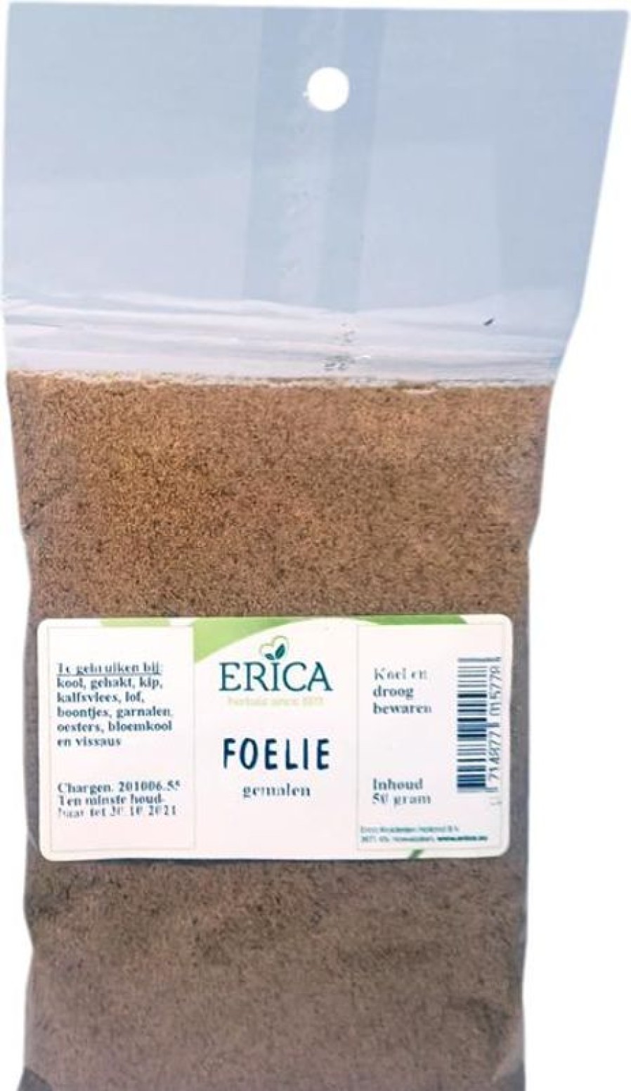 ERICA Spice Bags | Mace Ground 50 G