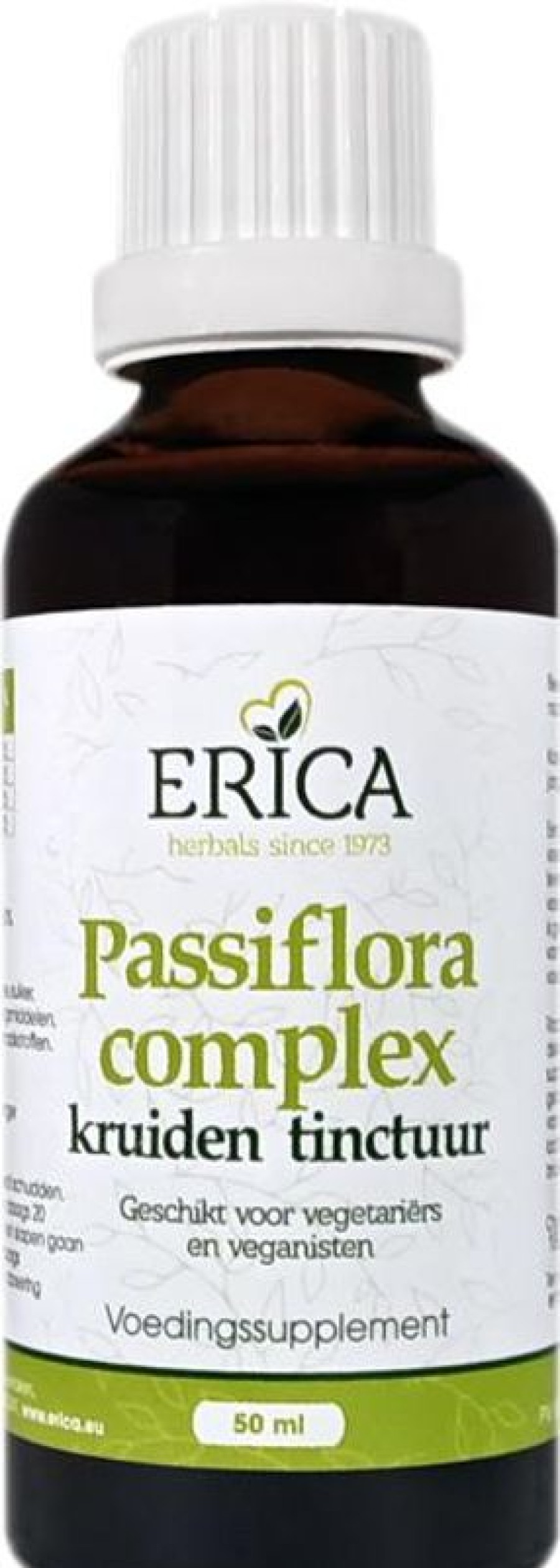 ERICA Rest And Stress | Passiflora Herbal Tincture Complex 50 Ml