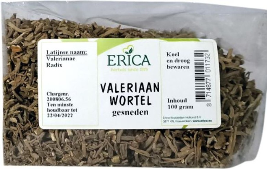 ERICA Herbal tea Single | Valerian Root (Catnip) Cut 100 G