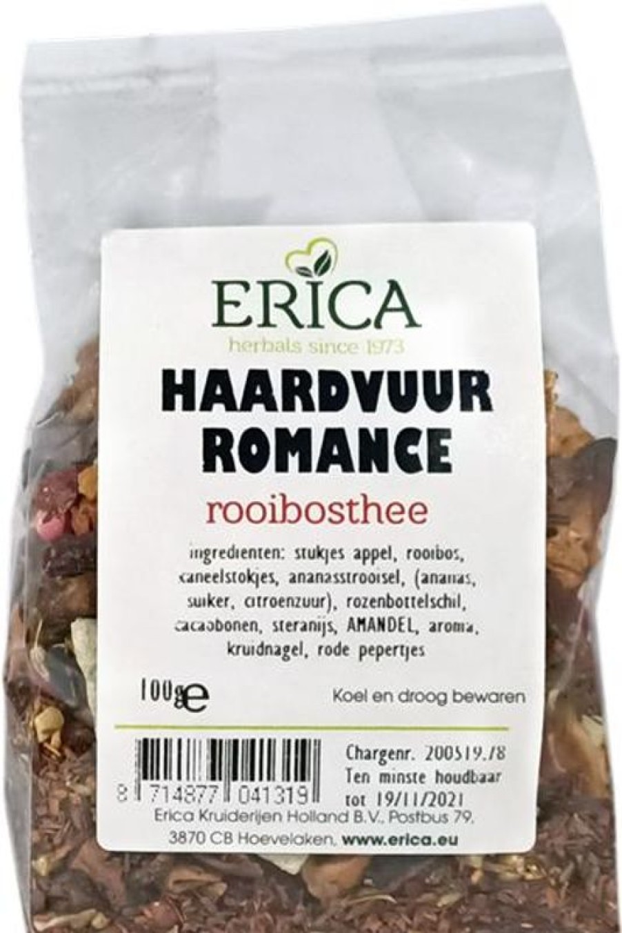 ERICA Rooibos tea | Fireplace Romance 100 G