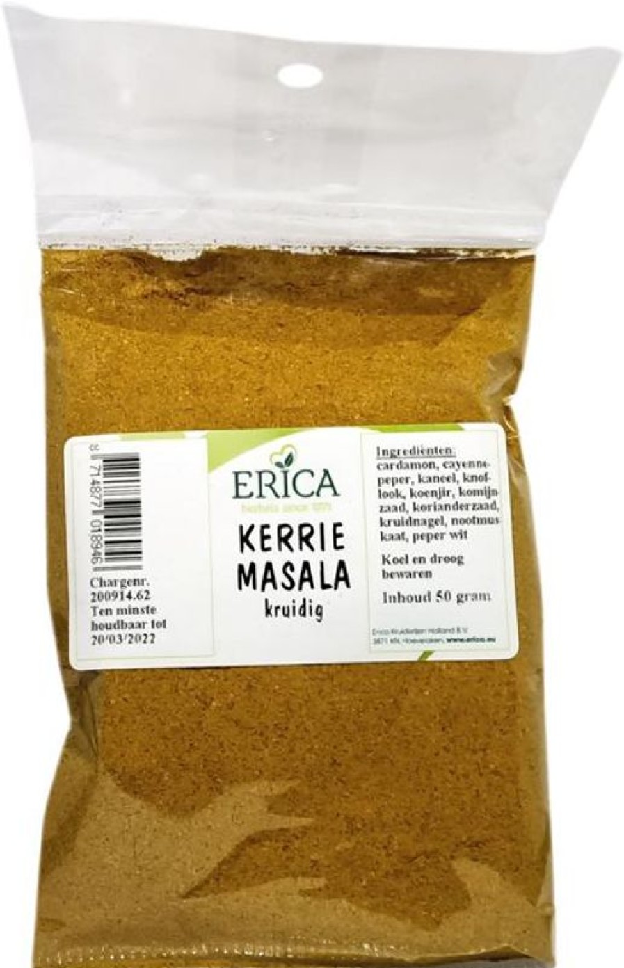 ERICA Spice Bags | Curry Masala 50 G