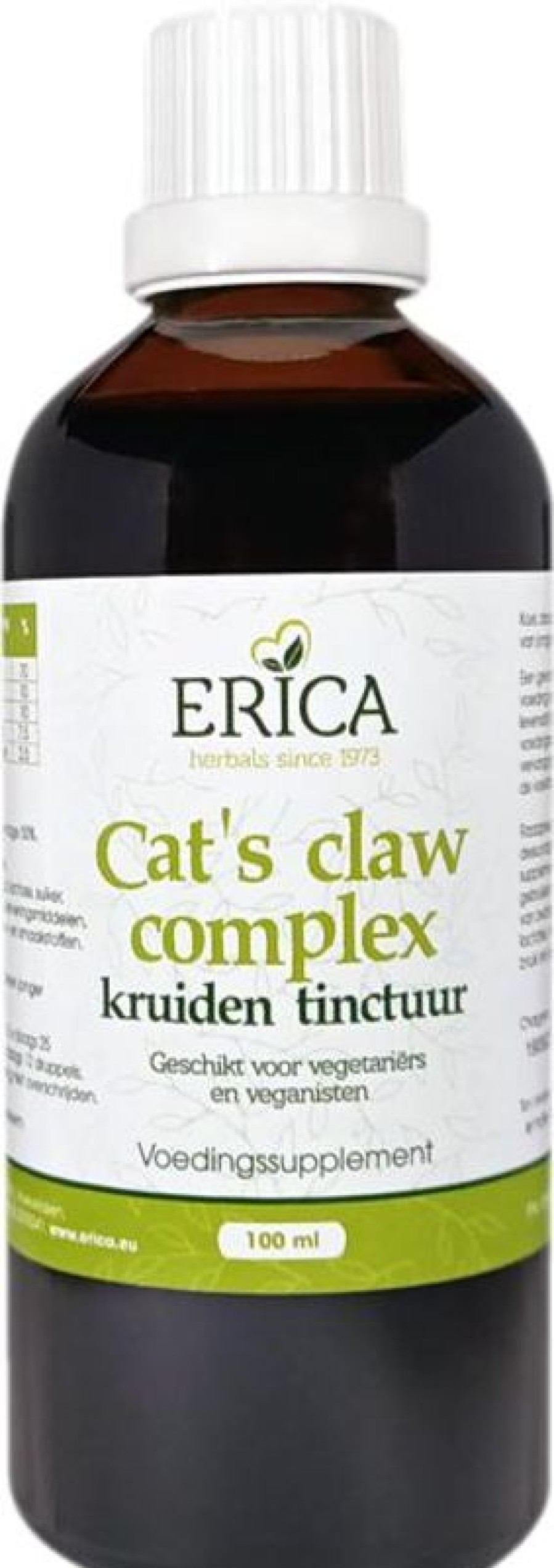 ERICA Throat, Nose, Ears | Cat'S Claw Herbal Drops 100 Ml