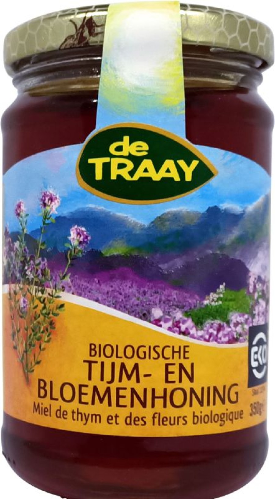 TRAAY Honey | Flower Honey with Thyme (6) 350 Grams