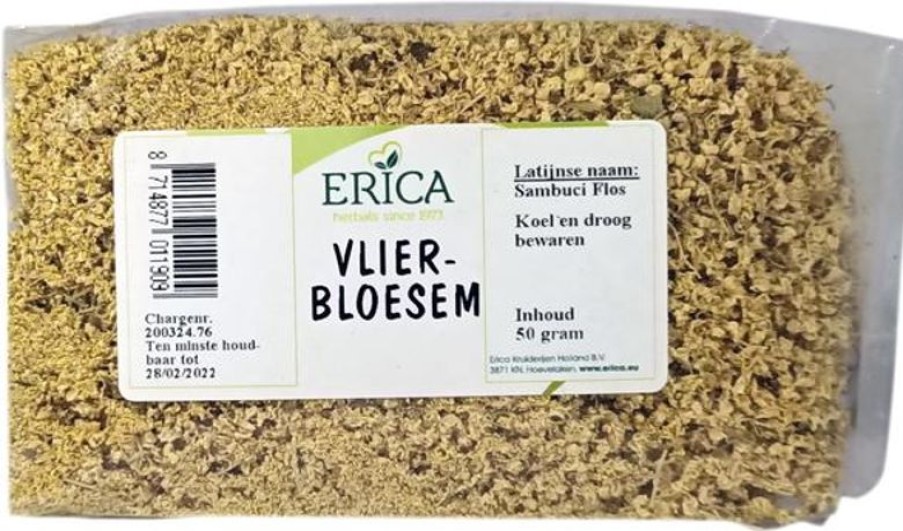 ERICA Herbal tea Single | Elderflower 50 G