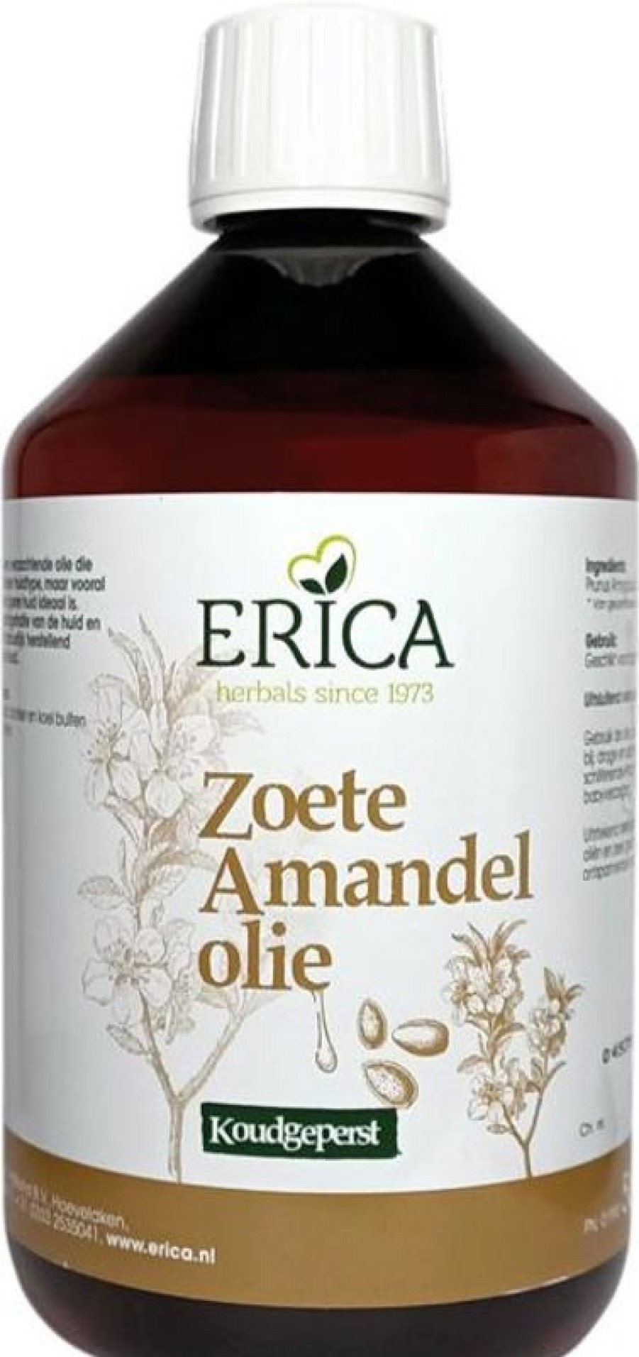 ERICA Basic Oils | Sweet Almond Oil 500 Ml