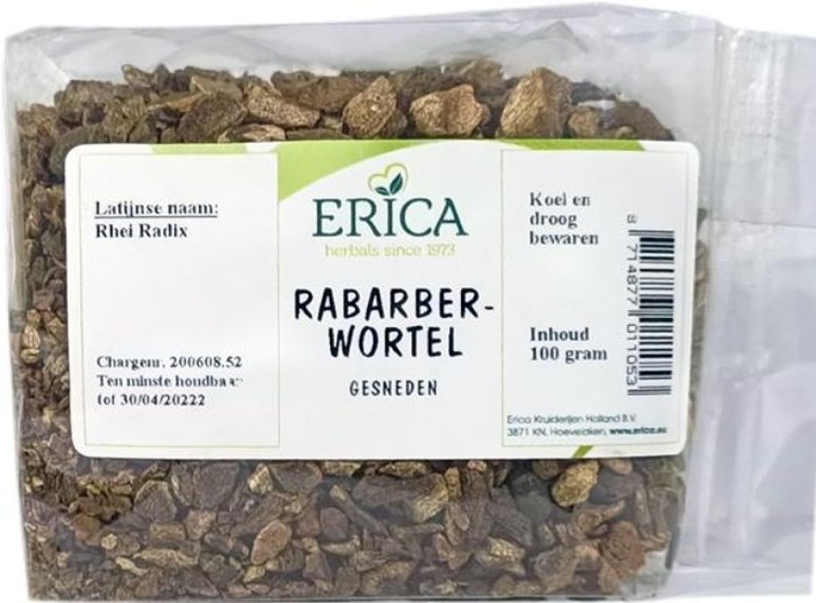 ERICA Spices | Rhubarb Root Sliced 100 G