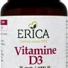 ERICA Vitamin D In E | Vitamin D3 25 Mcg 100 Softgels