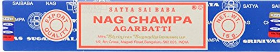 erica Incense | Incense Satya Sai Baba Nag Champa 100G