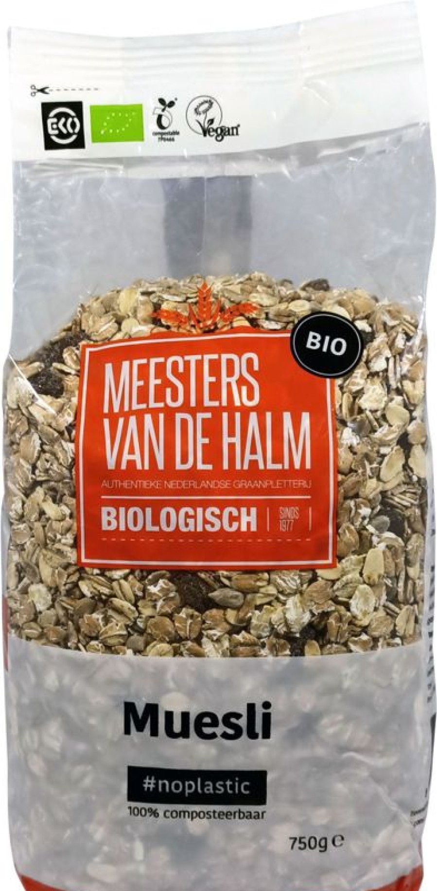 MEESTERS VAN DE HALM Muesli | The Halm Muesli Standard 750 Grams