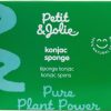 PETIT JOLIE Bath and shower | Petitjolie Baby Konjac Sponge 1Pc