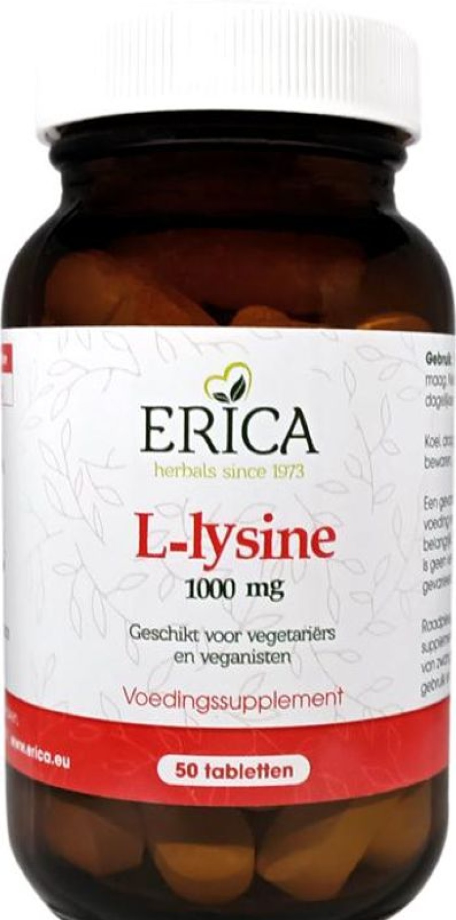 ERICA Resistance | L-Lysine 1000 mg Tablets 50 pcs