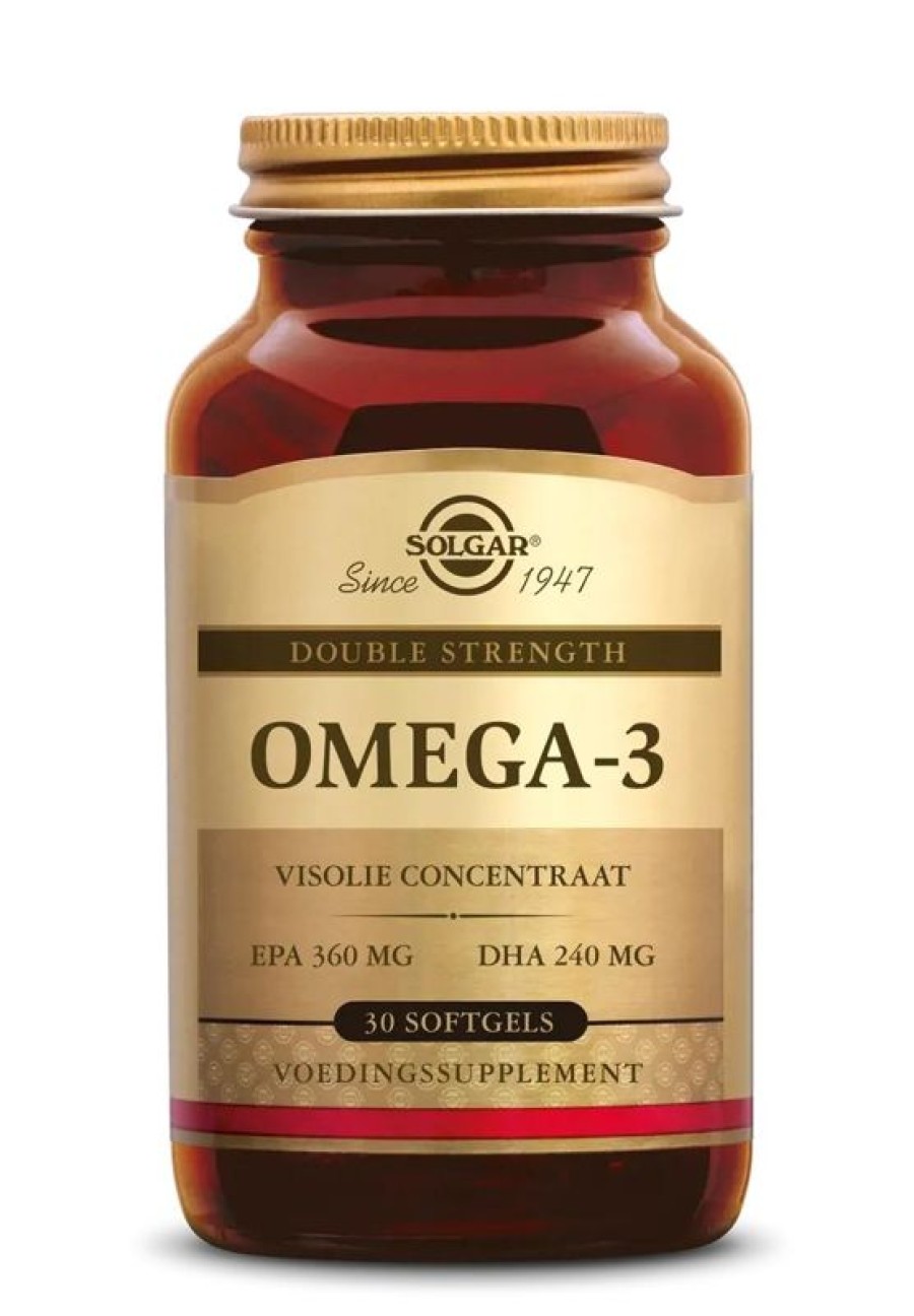 SOLGAR Omega Fatty Acids | Solgar Double Strength Omega-3 60 Softgels