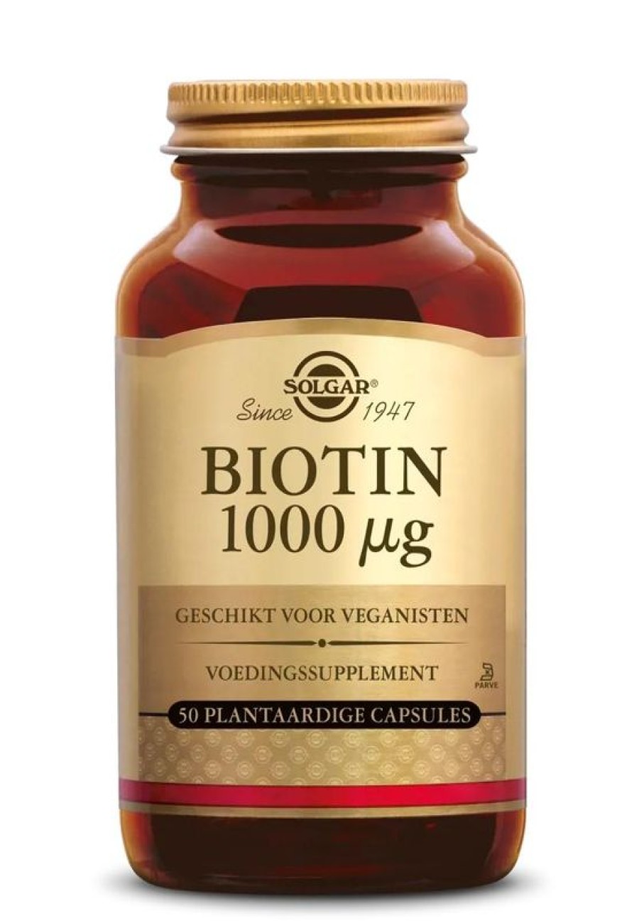 SOLGAR Vitamin B | Solgar B-4 Biotin 1000 Mcg 50Cap