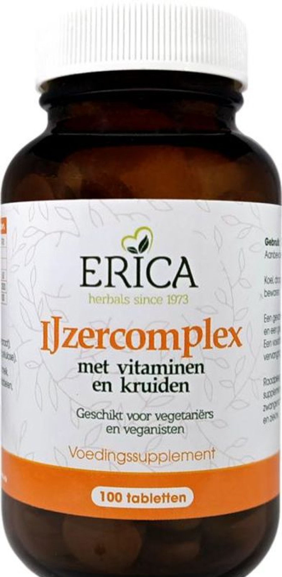 ERICA Minerals | Iron complex with Vit and herbal tablet 100 pcs