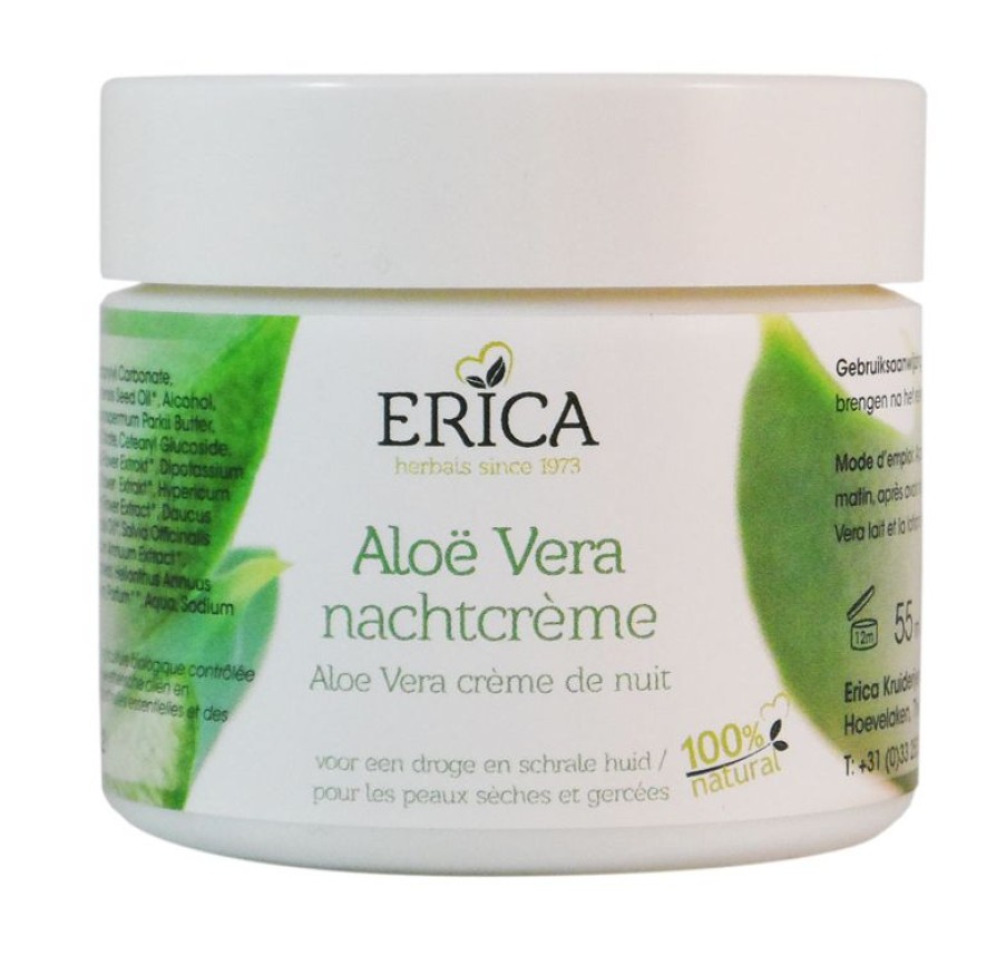 ERICA Day And Night Creams | Aloe Vera Night Cream 55 ml