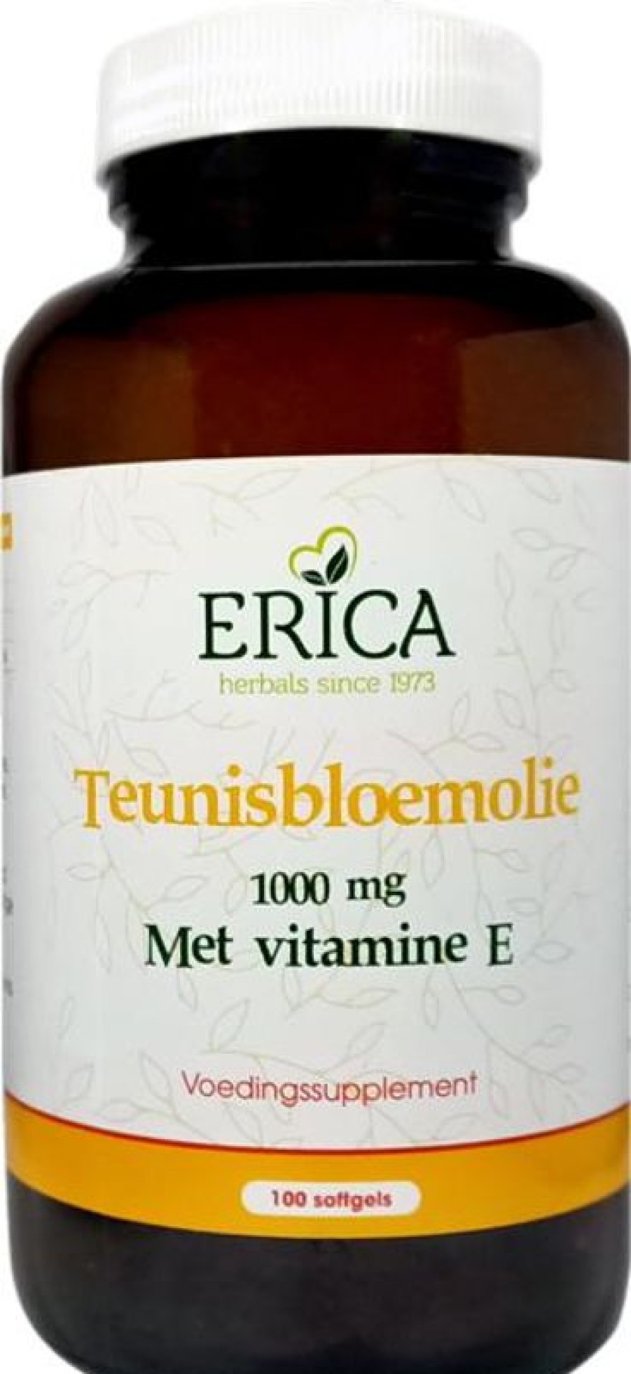 ERICA Omega Fatty Acids | Evening Primrose 1000Mg +Vit E 100 Softgels