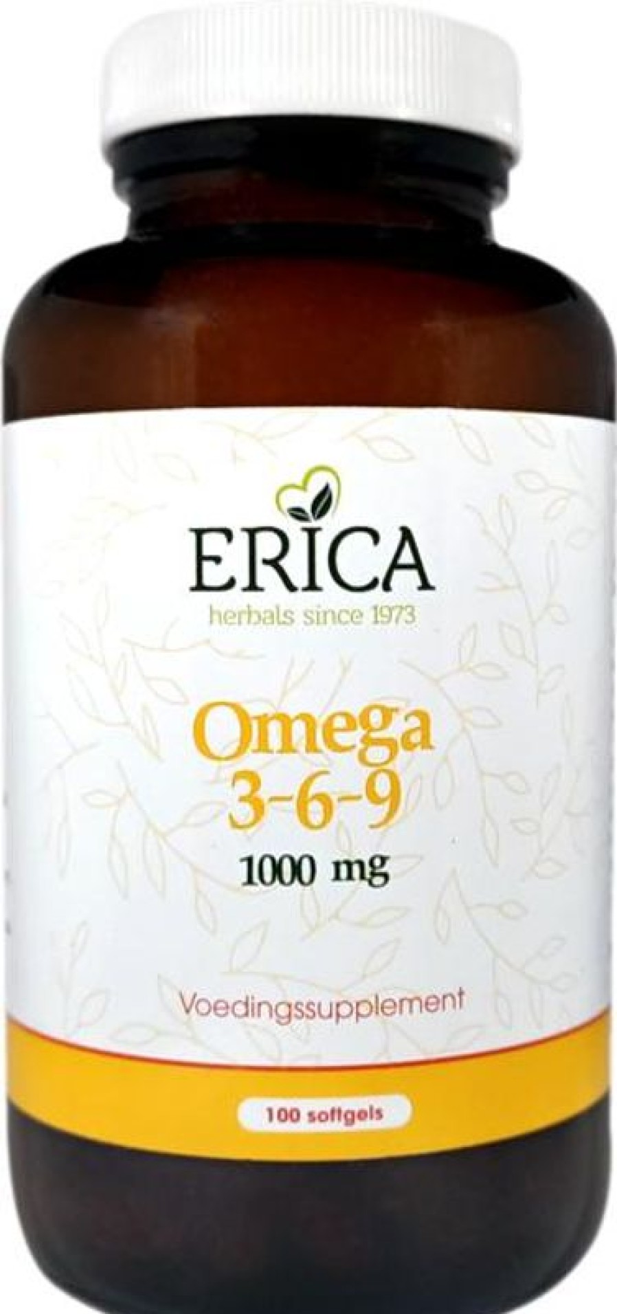 ERICA Heart and vessels | Omega 3-6-9 Softgels 1000 Mg 100 Pcs