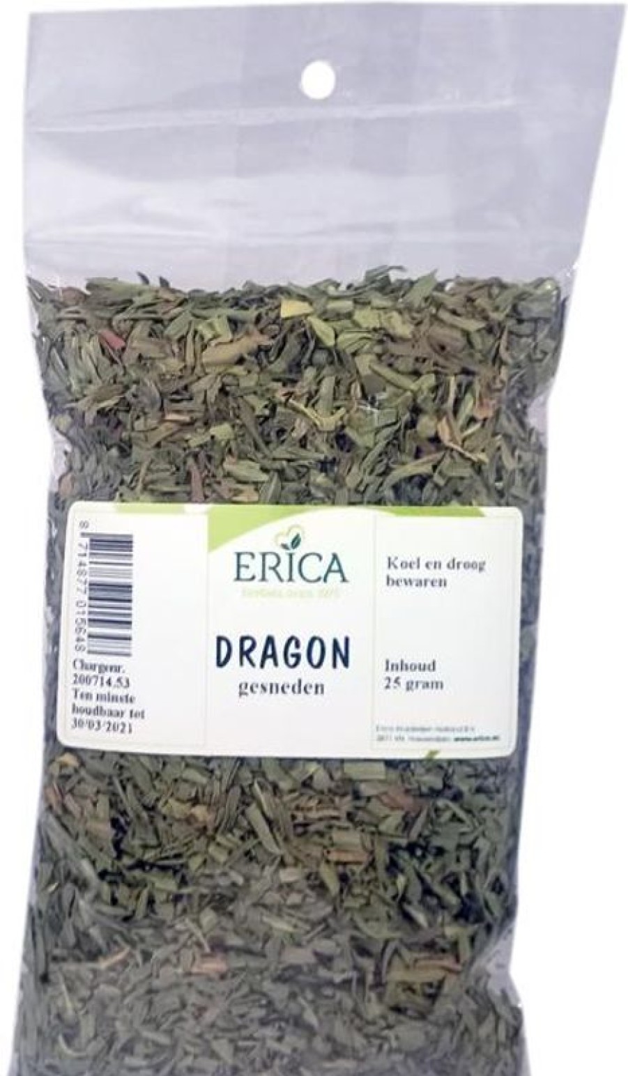 ERICA Spice Bags | Tarragon Sliced 25 G