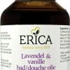 ERICA Bath oil | Bath/Shower Oil Lavender Vanilla 100 Ml