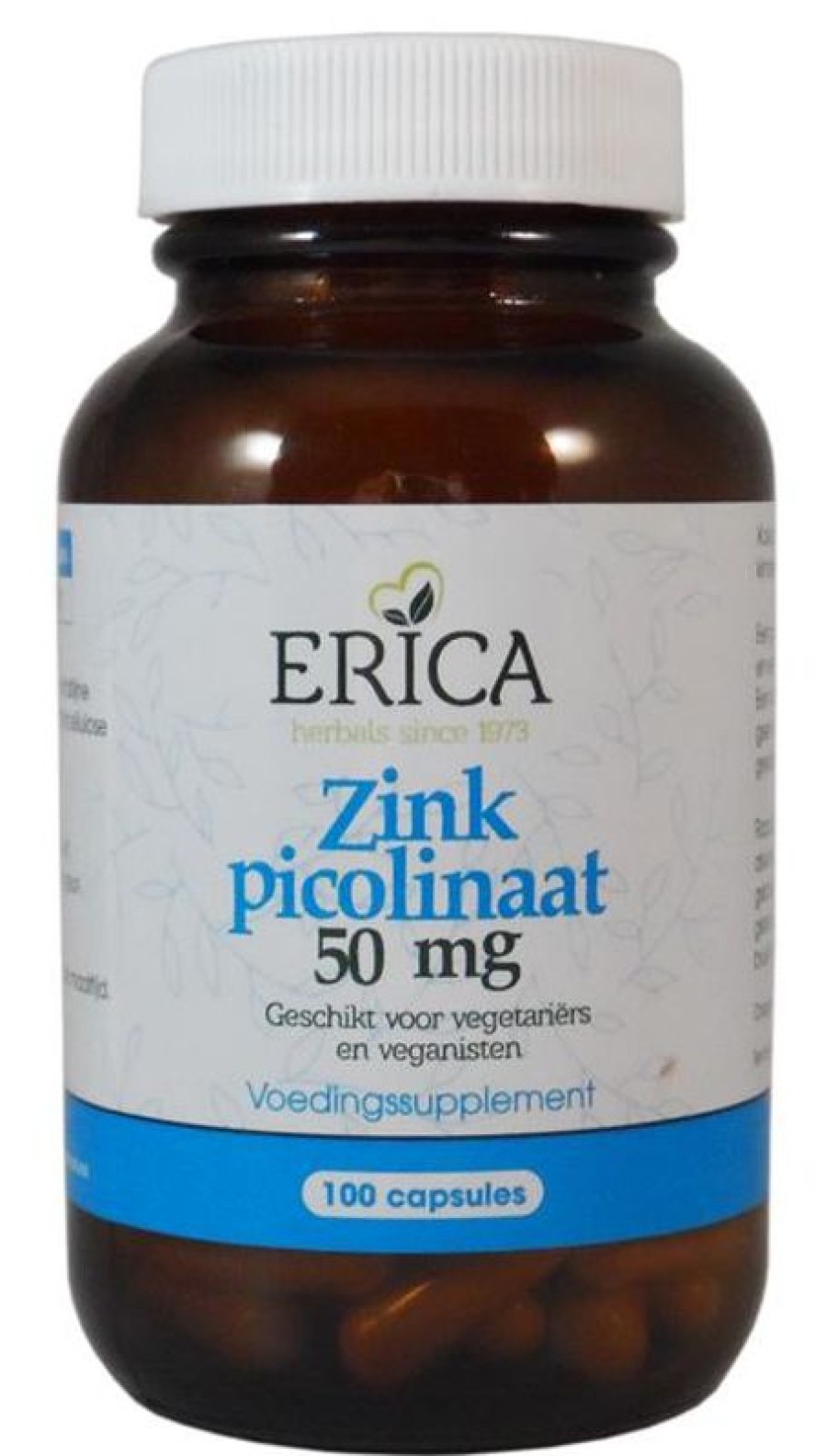 ERICA Resistance | Zinc Picolinate 50 Mg Capsules 100 Pcs