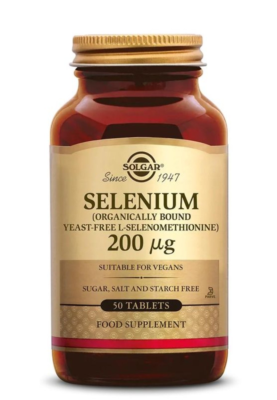 SOLGAR Minerals | Solgar Selenium 200Mcg 50Tab